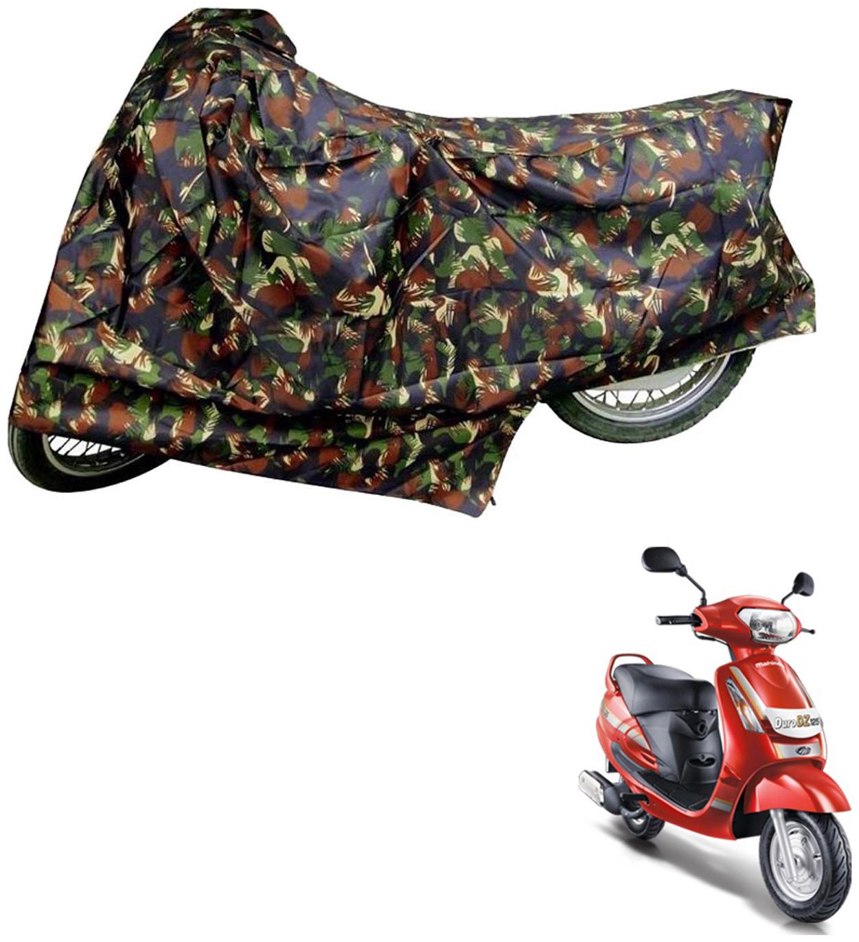 AutoRetail UV Resistant Two Wheeler Polyster Cover for Mahindra Duro DZ (Mirror Pocket Multicolor)
AutoRetail UV Resistant Two Wheeler Polyster Cover for Mahindra Duro DZ (Mirror Pocket Multicolor)