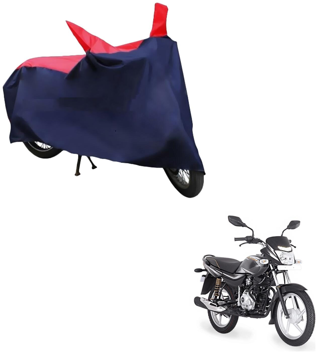 AutoRetail UV Resistant Two Wheeler Polyster Cover for Bajaj Platina (Mirror Pocket Red and Blue Color)
AutoRetail UV Resistant Two Wheeler Polyster Cover for Bajaj Platina (Mirror Pocket Red and Blue Color)