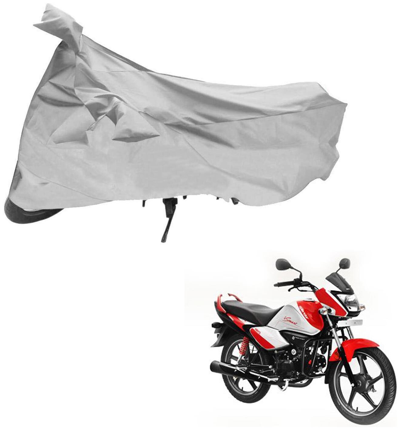AutoRetail Weather Resistant Two Wheeler Polyster Cover for Hero Splendor I Smart (Mirror Pocket Silver Color)
AutoRetail Weather Resistant Two Wheeler Polyster Cover for Hero Splendor I Smart (Mirror Pocket Silver Color)