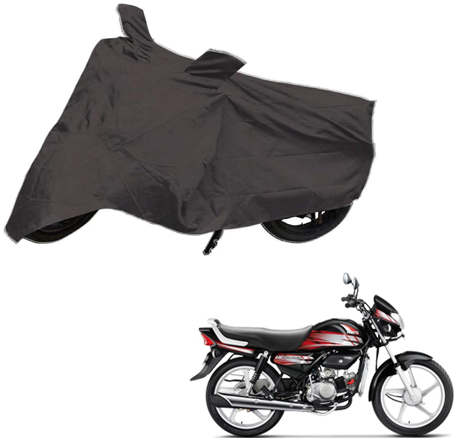 AutoRetail Weather Resistant Two Wheeler Polyster Cover for Hero HF Deluxe (Mirror Pocket Grey Color)
AutoRetail Weather Resistant Two Wheeler Polyster Cover for Hero HF Deluxe (Mirror Pocket Grey Color)