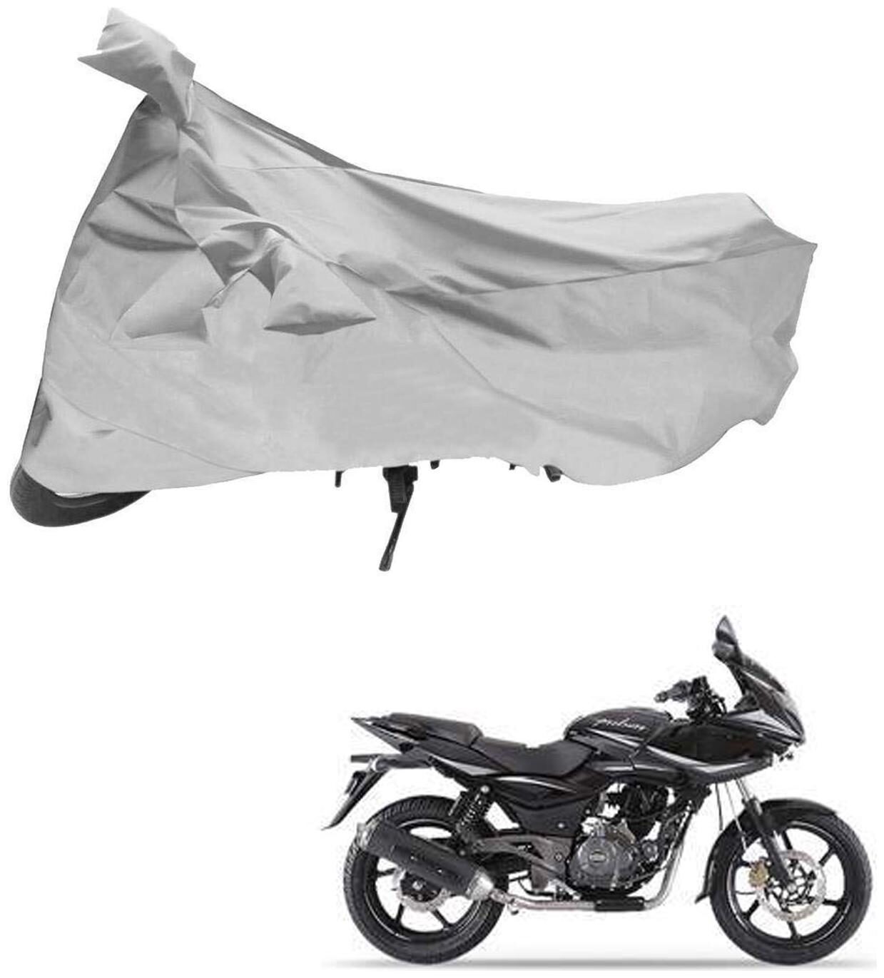 AutoRetail Weather Resistant Two Wheeler Polyster Cover for Bajaj Pulsar 200 NS (Mirror Pocket Silver Color)
AutoRetail Weather Resistant Two Wheeler Polyster Cover for Bajaj Pulsar 200 NS (Mirror Pocket Silver Color)