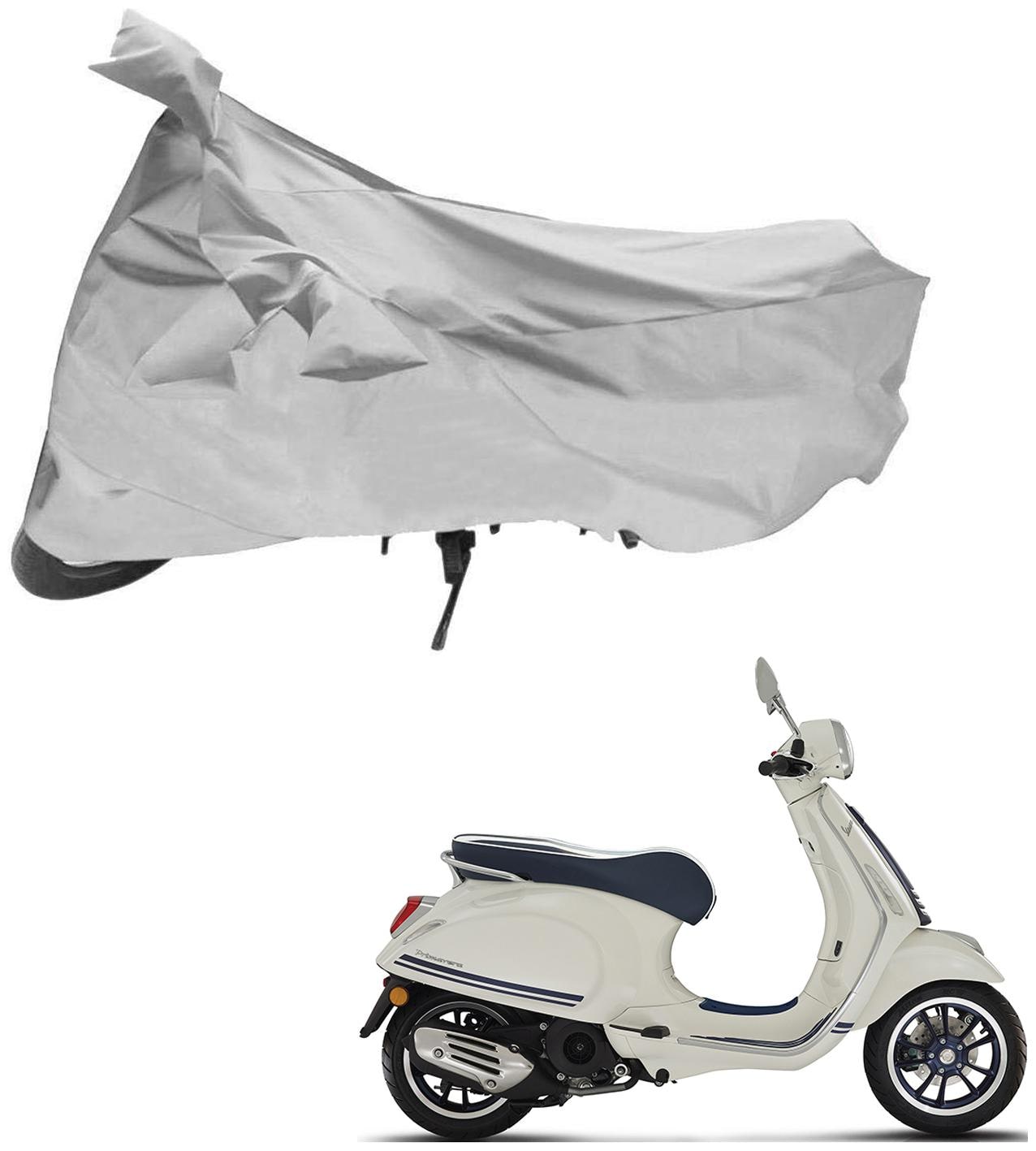 AutoRetail Weather Resistant Two Wheeler Polyster Cover for Piaggio Vespa (Mirror Pocket Silver Color)
AutoRetail Weather Resistant Two Wheeler Polyster Cover for Piaggio Vespa (Mirror Pocket Silver Color)