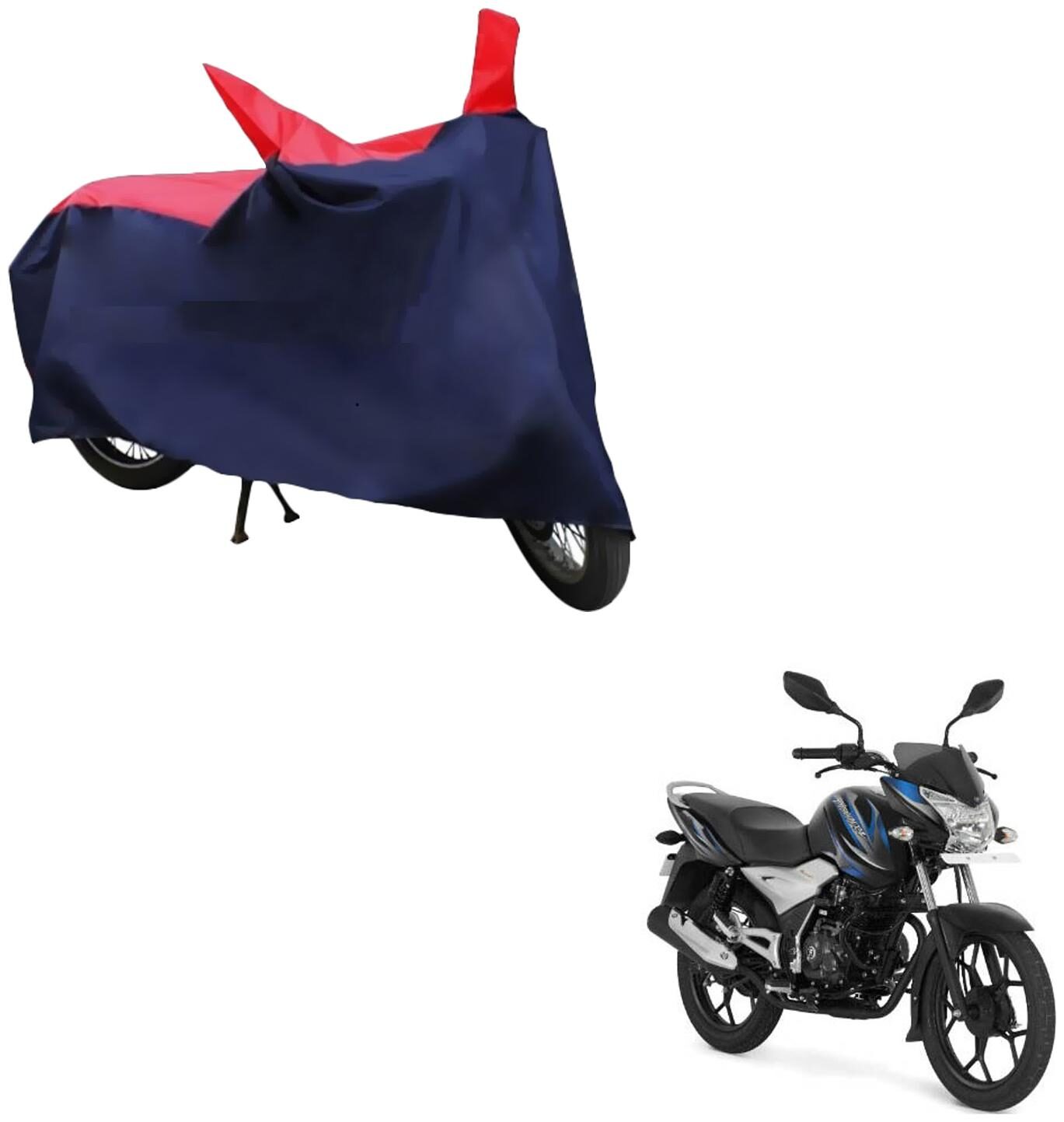 AutoRetail Weather Resistant Two Wheeler Polyster Cover for Bajaj Discover 100 (Mirror Pocket Red and Blue Color)
AutoRetail Weather Resistant Two Wheeler Polyster Cover for Bajaj Discover 100 (Mirror Pocket Red and Blue Color)