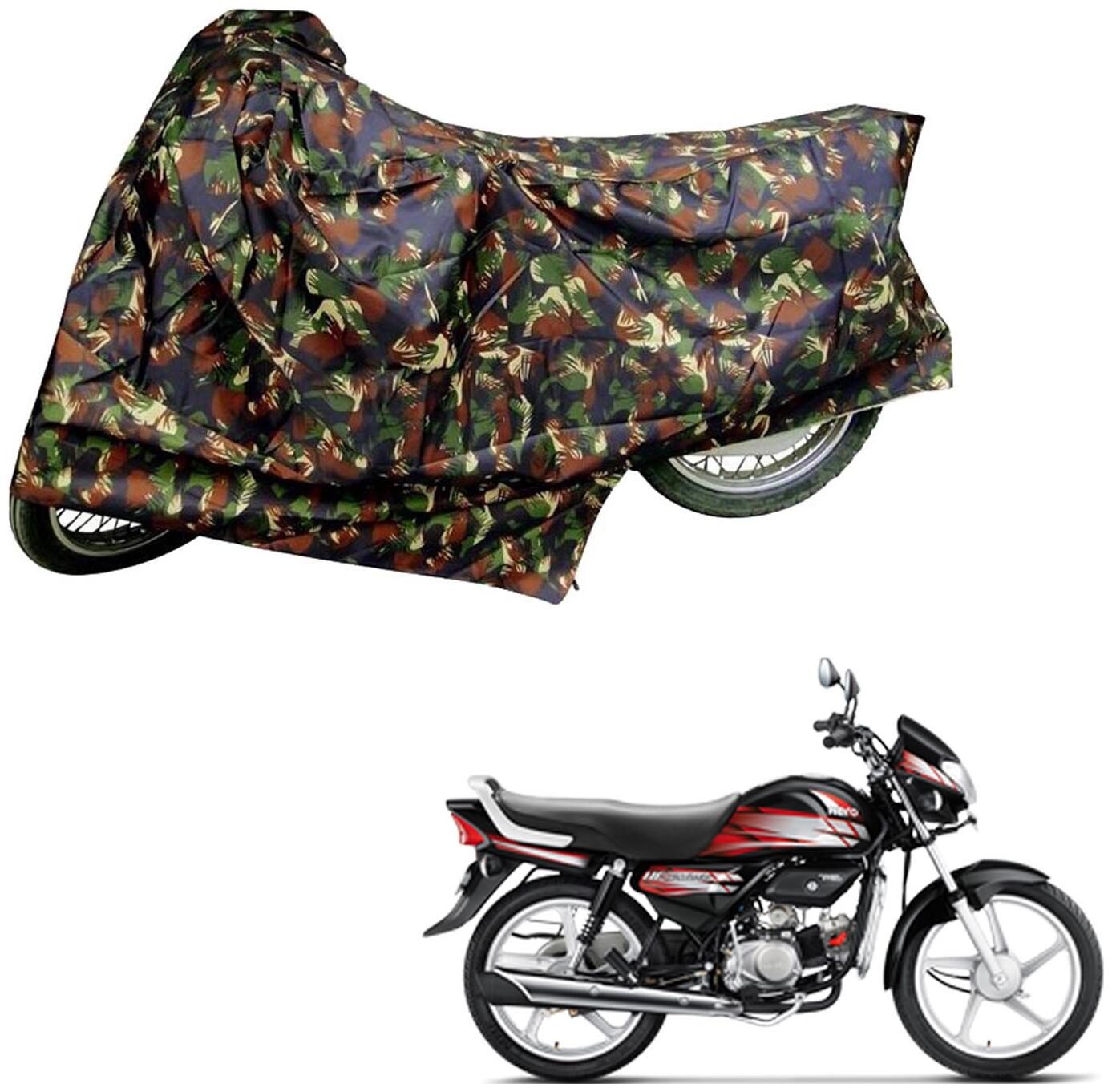 AutoRetail Weather Resistant Two Wheeler Polyster Cover for Hero HF Deluxe (Mirror Pocket Multi Color)
AutoRetail Weather Resistant Two Wheeler Polyster Cover for Hero HF Deluxe (Mirror Pocket Multi Color)