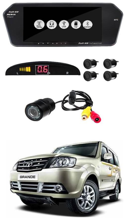 AYW Combo of 7 inch LED Car Screen Video Monitor with Camera and Black Sensors for Grand Dicor
AYW Combo of 7 inch LED Car Screen Video Monitor with Camera and Black Sensors for Grand Dicor