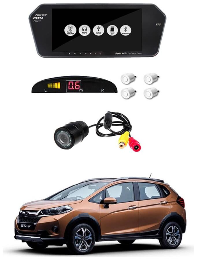 AYW Combo of 7 inch LED Car Screen Video Monitor with Camera and White Sensors for WRV
AYW Combo of 7 inch LED Car Screen Video Monitor with Camera and White Sensors for WRV