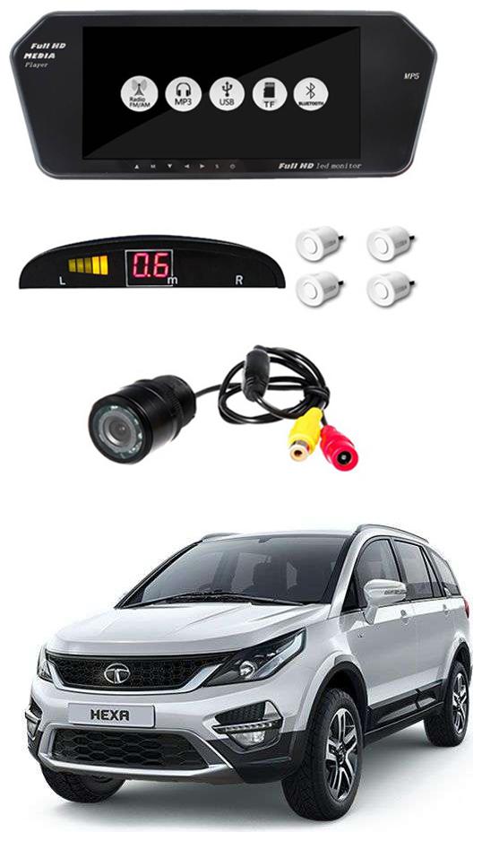 AYW Combo of 7 inch LED Car Screen Video Monitor with Camera and White Sensors for C280
AYW Combo of 7 inch LED Car Screen Video Monitor with Camera and White Sensors for C280