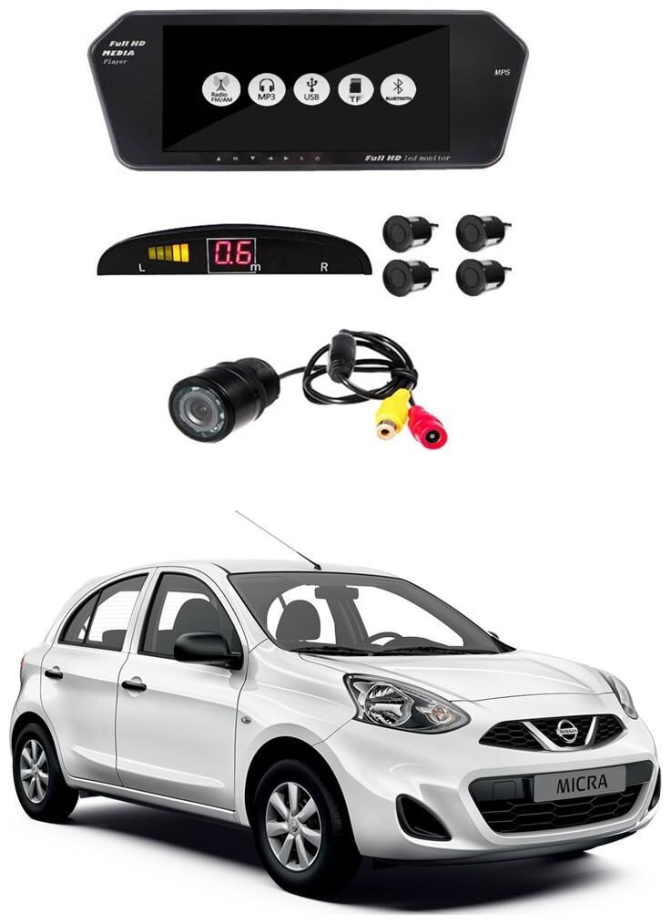 AYW Combo of 7 inch LED Car Screen Video Monitor with Camera and Black Sensors for Mobilio
AYW Combo of 7 inch LED Car Screen Video Monitor with Camera and Black Sensors for Mobilio