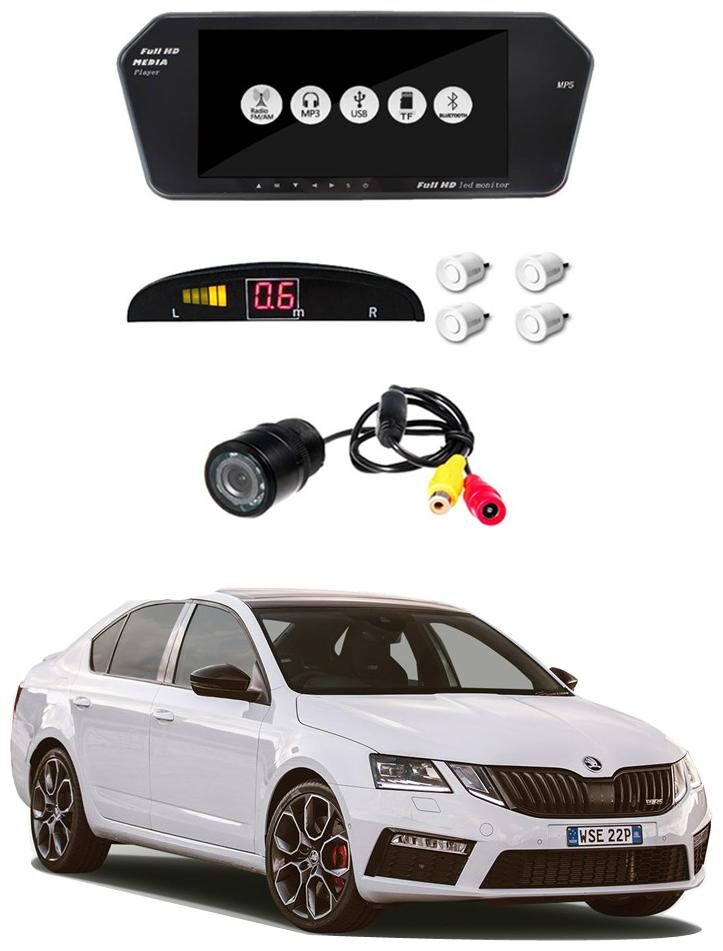 AYW Combo of 7 inch LED Car Screen Video Monitor with Camera and White Sensors for Superb
AYW Combo of 7 inch LED Car Screen Video Monitor with Camera and White Sensors for Superb