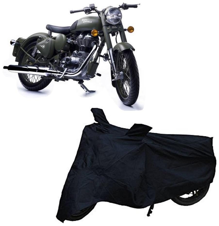 Bigwheels Premium Quality Black Matty Two Wheeler Bike Body Cover For Royal Enfield Bullet Classic 500 With Mirror Pocket
Bigwheels Premium Quality Black Matty Two Wheeler Bike Body Cover For Royal Enfield Bullet Classic 500 With Mirror Pocket