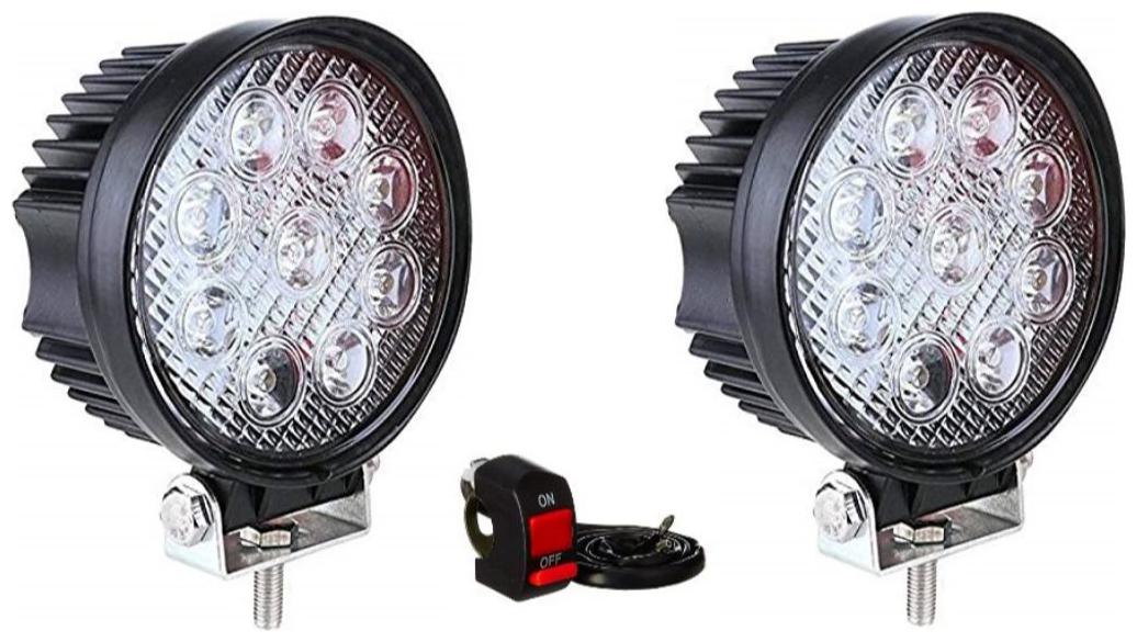 Bigzoom Flood Beam Auxiliary LED LA for Bikes (27W) (Set of 2 Pcs) with ON Off Switch for Honda Activa 3G 4G 5G
Bigzoom Flood Beam Auxiliary LED LA for Bikes (27W) (Set of 2 Pcs) with ON Off Switch for Honda Activa 3G 4G 5G