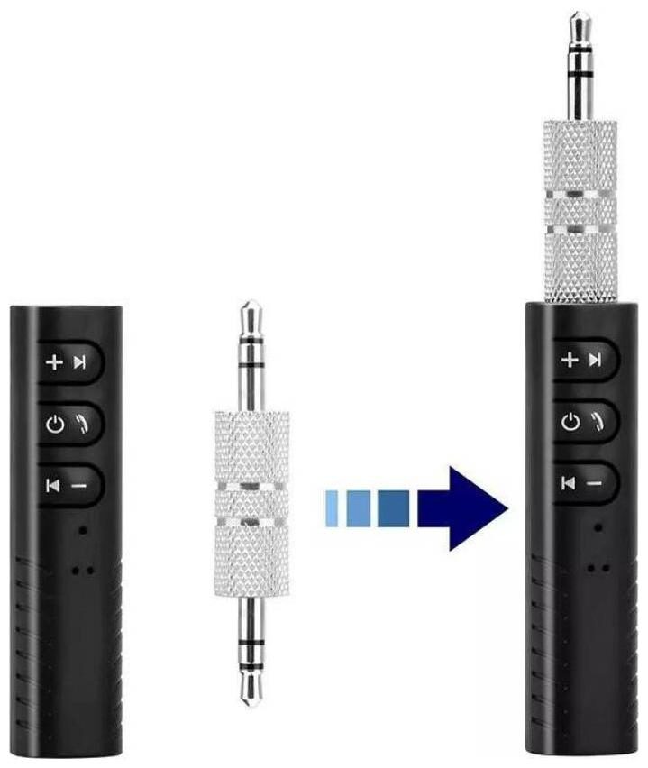 CRYSTAL DIGITAL v4 2 Car Bluetooth Device with 3 5mm Connector 116 Audio Receiver MP3 Player Transmitter Adapter Dongle (Black
CRYSTAL DIGITAL v4 2 Car Bluetooth Device with 3 5mm Connector 116 Audio Receiver MP3 Player Transmitter Adapter Dongle (Black
