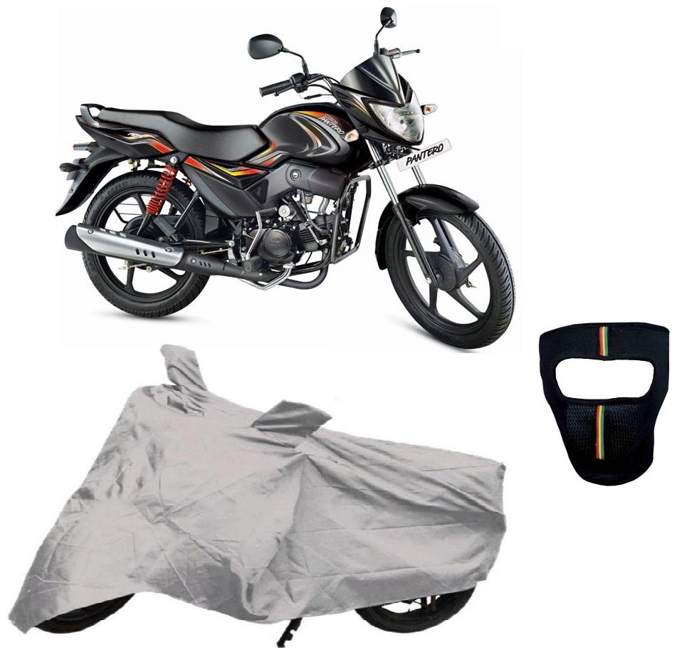 De-Autocare Premium Quality Silver Matty Bike Body Cover for Mahindra Pantero With Free Anti Dust Pollution Protective Big Full Face Mask For Men and Silver
De-Autocare Premium Quality Silver Matty Bike Body Cover for Mahindra Pantero With Free Anti Dust Pollution Protective Big Full Face Mask For Men and Silver