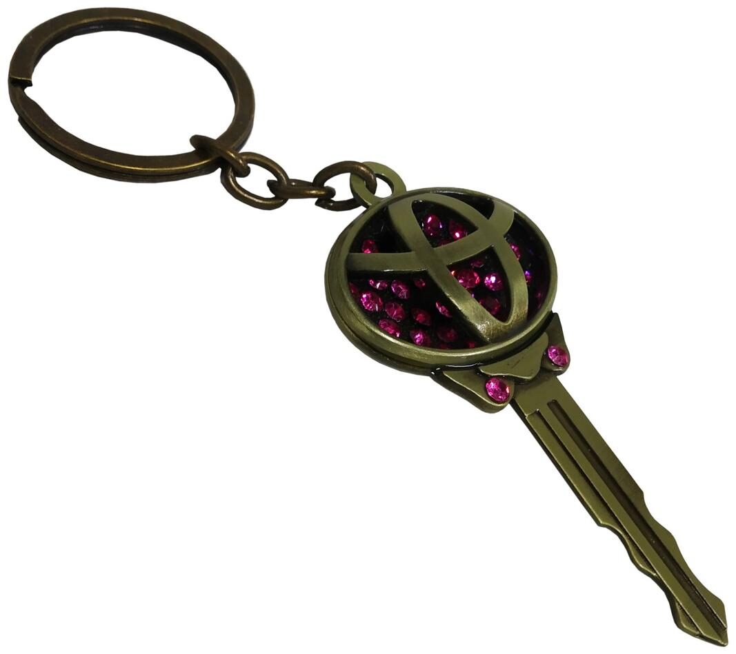 De-Ultimate Premium Synthetic Metal Base Automobile Key Shape Metallic Toy Key Ring Keychain For Toyota Cars
De-Ultimate Premium Synthetic Metal Base Automobile Key Shape Metallic Toy Key Ring Keychain For Toyota Cars