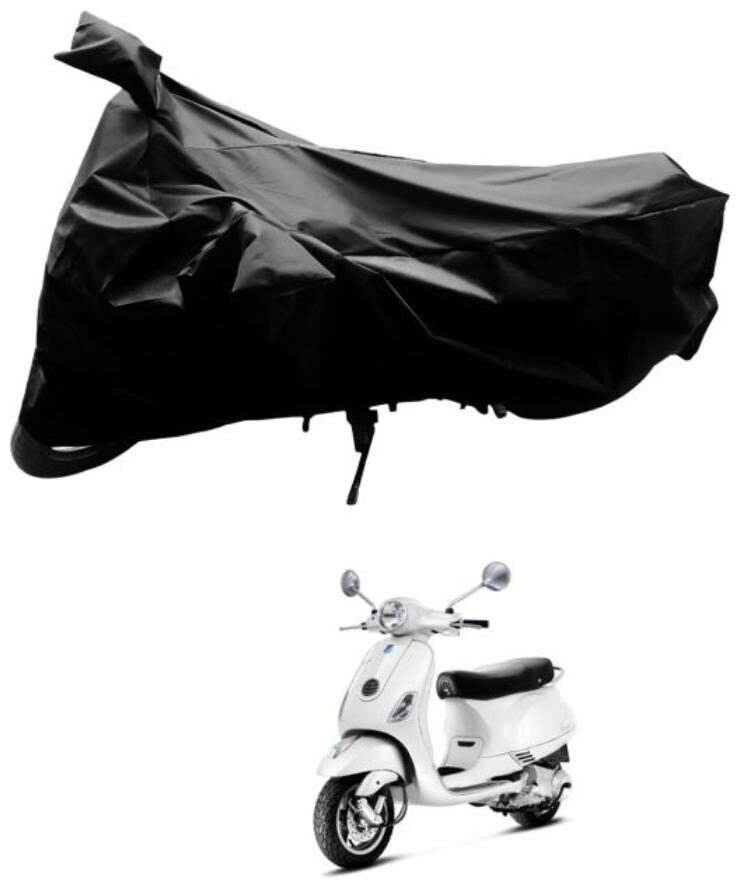 Dh Creation Black Bike Body Cover Dust Water Resistant With Mirror Pocket Belt Buckle For Piaggio Vespa Elegante 150 
Dh Creation Black Bike Body Cover Dust Water Resistant With Mirror Pocket Belt Buckle For Piaggio Vespa Elegante 150