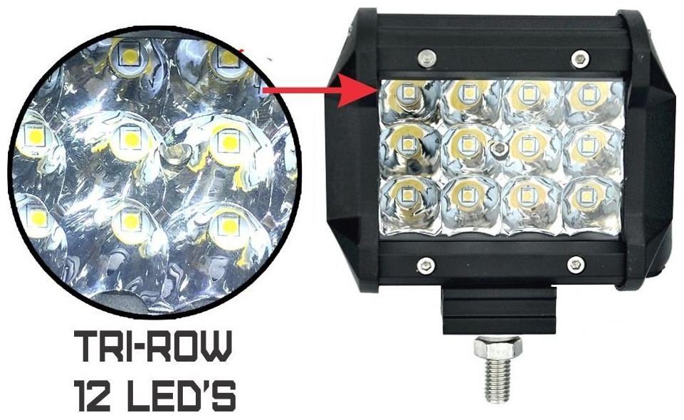 Led Bar Fog Light Work Light Bar Heavy Duty 12 LED 36 W 4 Inch(Approx) Spot Beam Off Road Driving LA White Colour
Led Bar Fog Light Work Light Bar Heavy Duty 12 LED 36 W 4 Inch(Approx) Spot Beam Off Road Driving LA White Colour