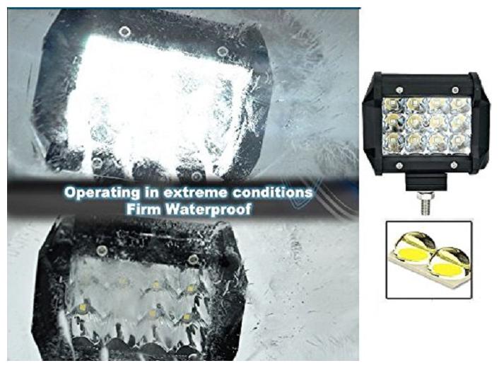 Led Bar Fog Light Work Light Bar Heavy Duty 12 LED 36 W 4 Inch(Approx) Spot Beam Off Road Driving LA White Colour 
Led Bar Fog Light Work Light Bar Heavy Duty 12 LED 36 W 4 Inch(Approx) Spot Beam Off Road Driving LA White Colour