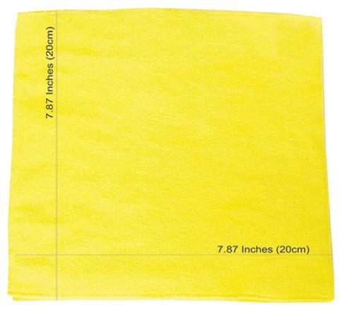 Microfibre yellow CLEANING Cloth (Pack of 1) FOR ALL TYPE OF LENSES ARC LENSES SPECTACLE SUNGLASS MICROSCOPE MIRRORS GLASS CR LENS (20cm X20 cm)
Microfibre yellow CLEANING Cloth (Pack of 1) FOR ALL TYPE OF LENSES ARC LENSES SPECTACLE SUNGLASS MICROSCOPE MIRRORS GLASS CR LENS (20cm X20 cm)
