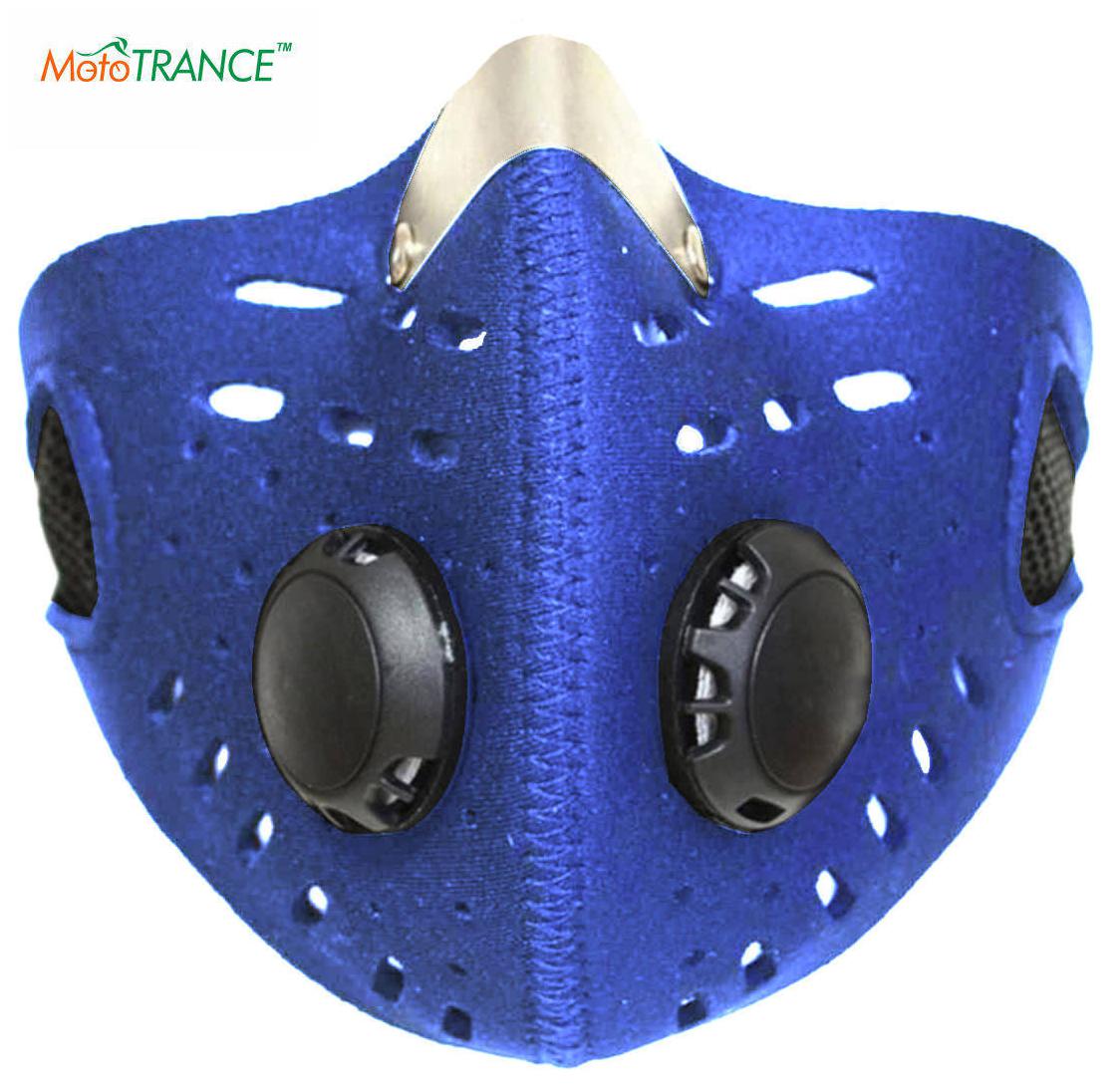 Mototrance Anti-pollution Half Face Mouth-muffle Dust Face Mask Specially for Bike Riders - Blue
Mototrance Anti-pollution Half Face Mouth-muffle Dust Face Mask Specially for Bike Riders - Blue