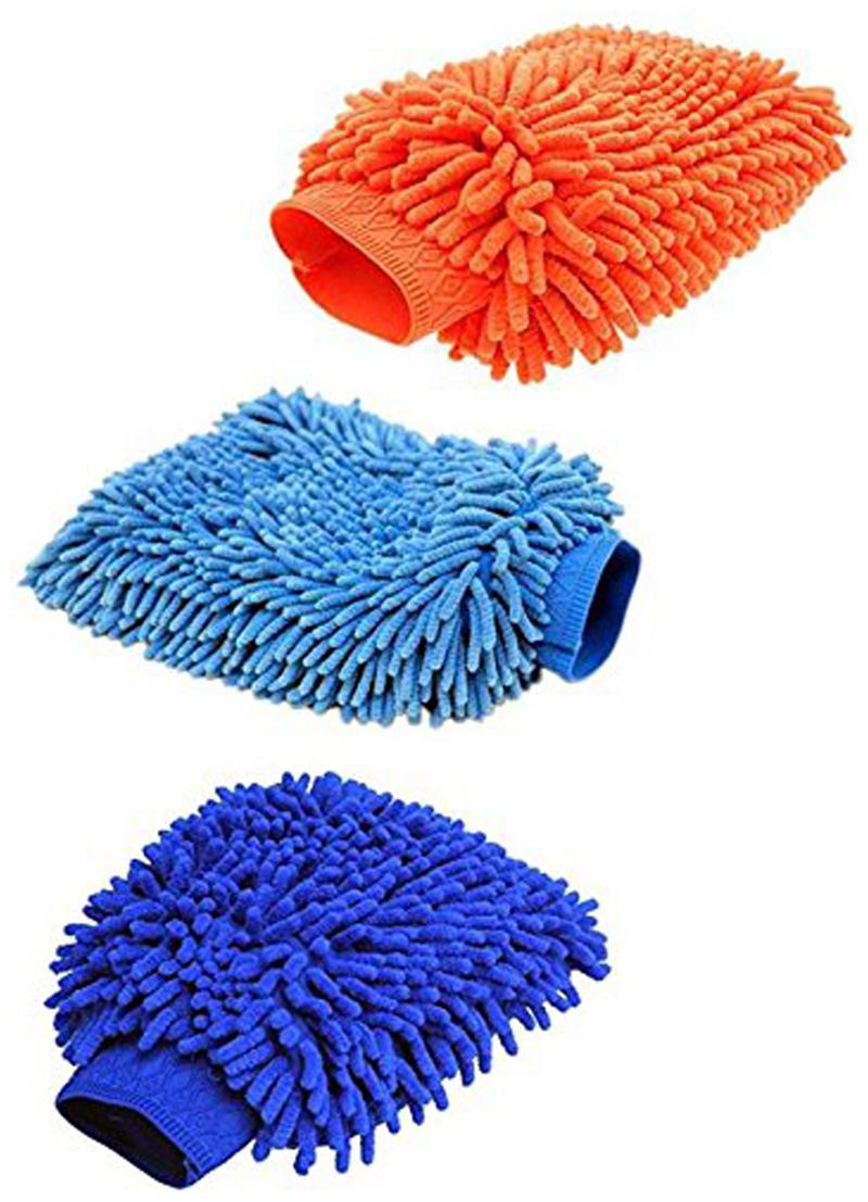 Multipurpose Double Sided Microfibre Soft Super Mitt Dust and Home Kitchen Car Window Glass Cleaning Gloves Assorted Colours (Pack of 3)
Multipurpose Double Sided Microfibre Soft Super Mitt Dust and Home Kitchen Car Window Glass Cleaning Gloves Assorted Colours (Pack of 3)
