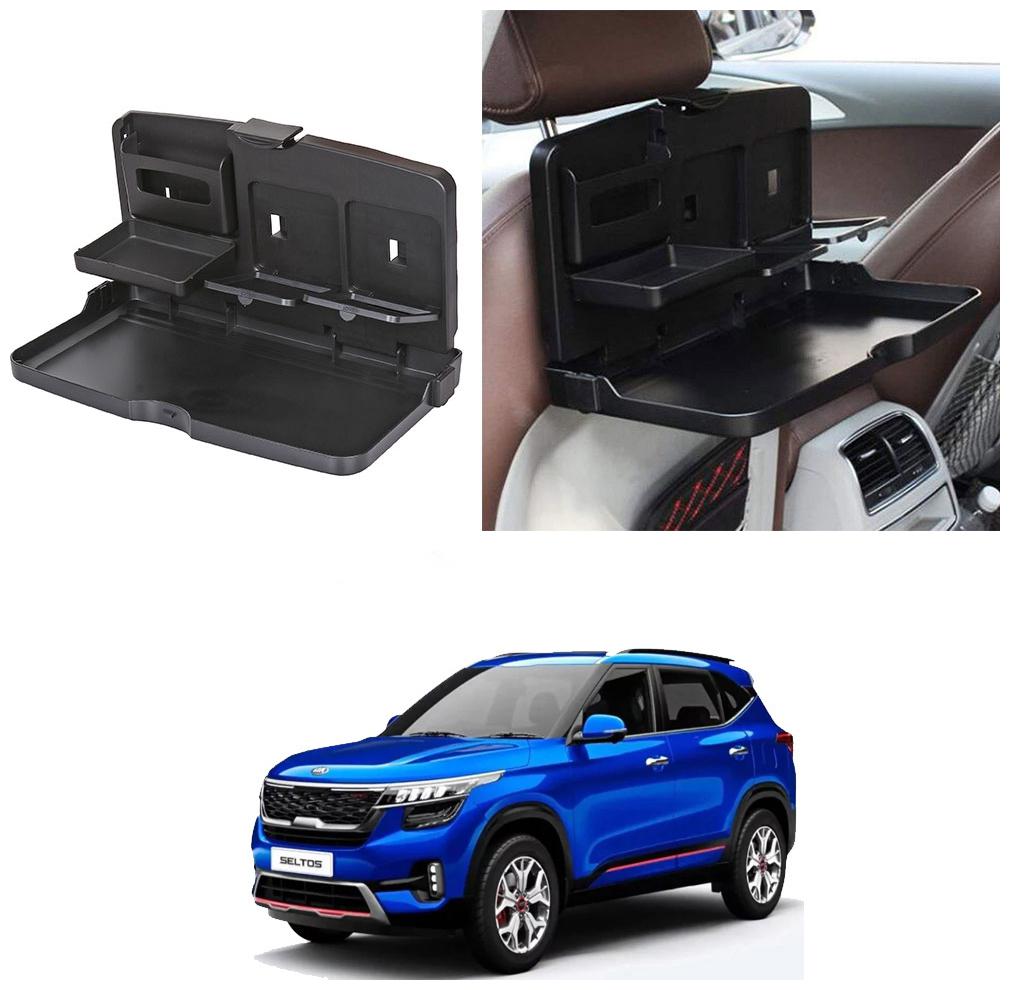 Oshotto Car Backseat Food Travel Dining Meal Snaks Tray Cup Holder Compatible with Kia Seltos (Black) - 1 pc
Oshotto Car Backseat Food Travel Dining Meal Snaks Tray Cup Holder Compatible with Kia Seltos (Black) - 1 pc