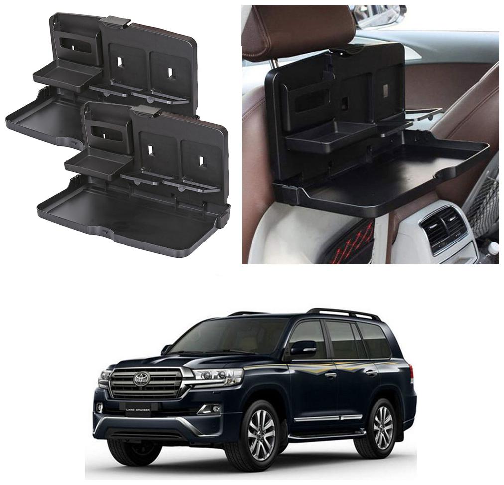 Oshotto Car Backseat Food Travel Dining Meal Snaks Tray Cup Holder Compatible with Toyota Urban Cruiser (Black) - Set of 2
Oshotto Car Backseat Food Travel Dining Meal Snaks Tray Cup Holder Compatible with Toyota Urban Cruiser (Black) - Set of 2
