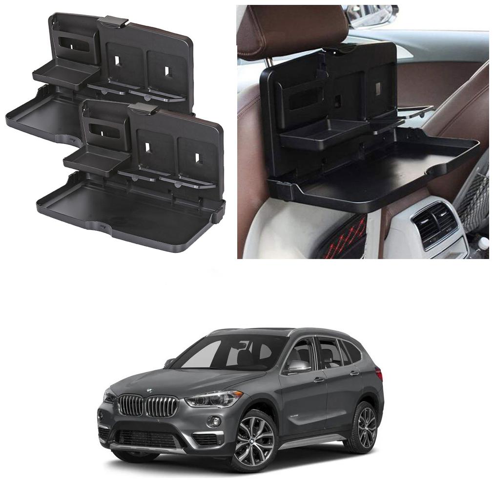 Oshotto Car Backseat Food Travel Dining Meal Snaks Tray Cup Holder Compatible with BMW X1 (Black) - Set of 2
Oshotto Car Backseat Food Travel Dining Meal Snaks Tray Cup Holder Compatible with BMW X1 (Black) - Set of 2