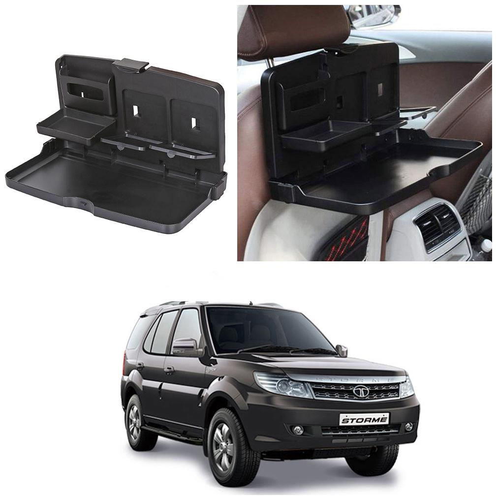 Oshotto Car Backseat Food Travel Dining Meal Snaks Tray Cup Holder Compatible with Tata Safari Storme (Black) - 1 pc
Oshotto Car Backseat Food Travel Dining Meal Snaks Tray Cup Holder Compatible with Tata Safari Storme (Black) - 1 pc
