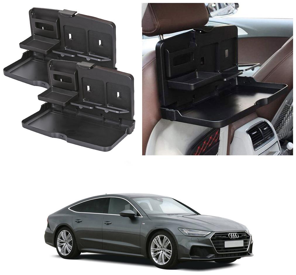 Oshotto Car Backseat Food Travel Dining Meal Snaks Tray Cup Holder Compatible with AUDI A7 (Black) - Set of 2
Oshotto Car Backseat Food Travel Dining Meal Snaks Tray Cup Holder Compatible with AUDI A7 (Black) - Set of 2