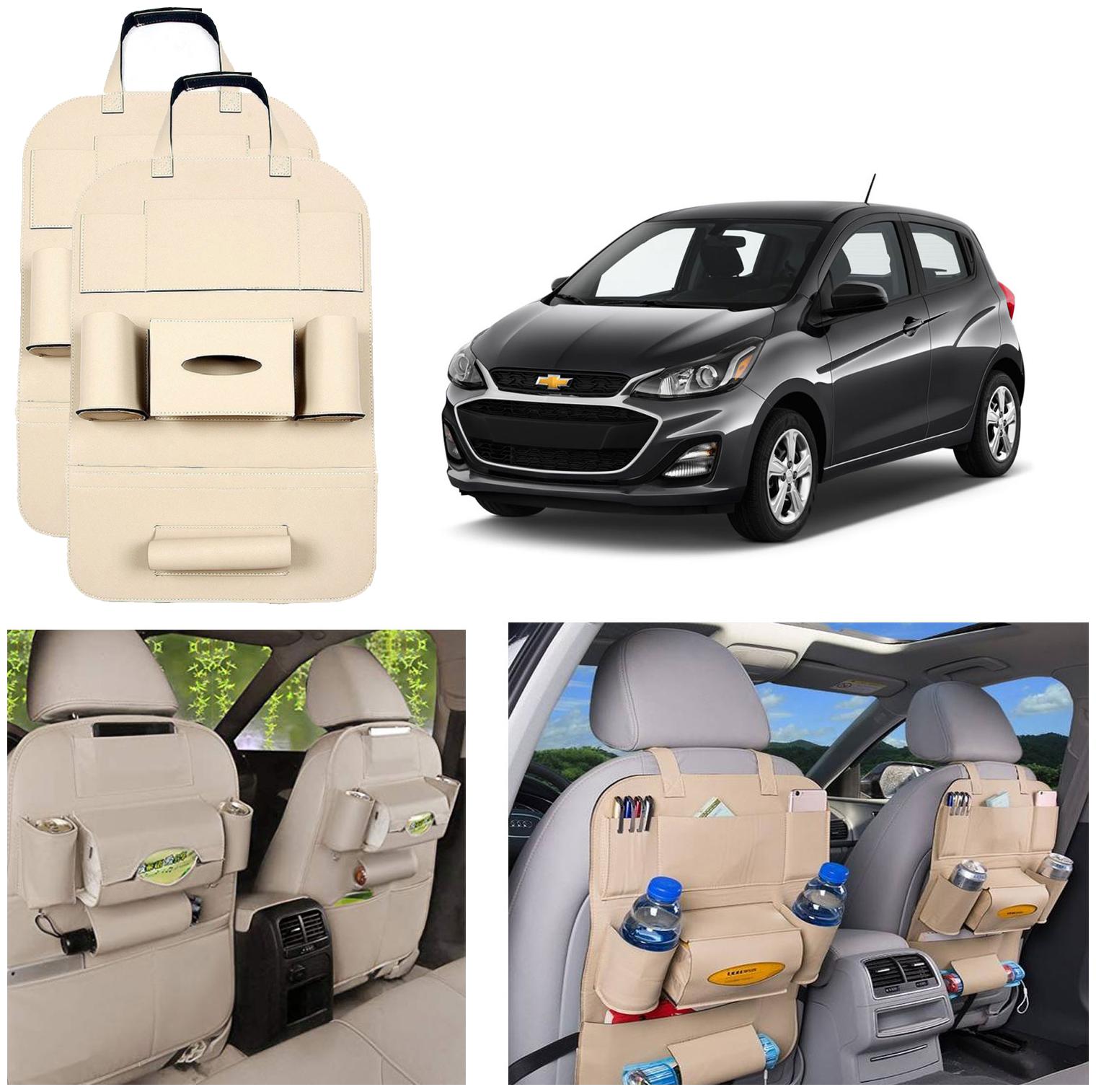 Oshotto Car Backseat Storage Organizer Phone Holder MultiPocket for Bottles Tissue Boxes Kids Toy Storage and Great Travel Accessory Compatible with Chevrolet Spark (Set of 2) Beige
Oshotto Car Backseat Storage Organizer Phone Holder MultiPocket for Bottles Tissue Boxes Kids Toy Storage and Great Travel Accessory Compatible with Chevrolet Spark (Set of 2) Beige