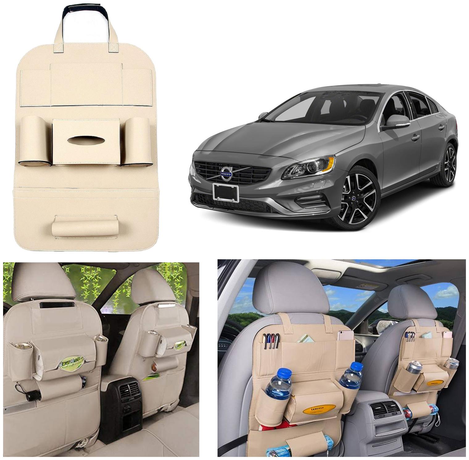 Oshotto Car Backseat Storage Organizer Phone Holder Multi-Pocket for Bottles Tissue Boxes Kids Toy Storage and Great Travel Accessory Compatible with Volvo S-60 (Beige)
Oshotto Car Backseat Storage Organizer Phone Holder Multi-Pocket for Bottles Tissue Boxes Kids Toy Storage and Great Travel Accessory Compatible with Volvo S-60 (Beige)