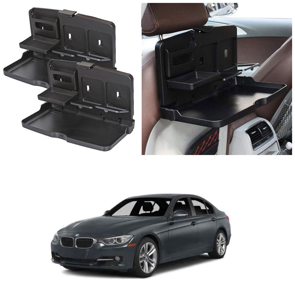 Oshotto Car Backseat Food Travel Dining Meal Snaks Tray Cup Holder Compatible with BMW 3GT (Black) - Set of 2
Oshotto Car Backseat Food Travel Dining Meal Snaks Tray Cup Holder Compatible with BMW 3GT (Black) - Set of 2