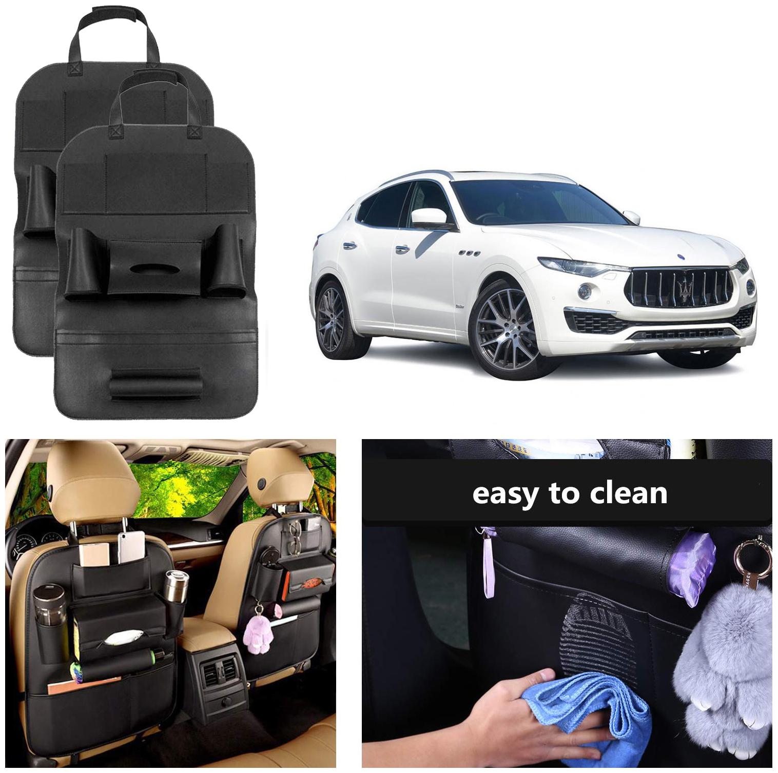 Oshotto Car Backseat Storage Organizer Phone Holder MultiPocket for Bottles Tissue Boxes Kids Toy Storage and Great Travel Accessory Compatible with Maserati Levante (Set of 2) Black
Oshotto Car Backseat Storage Organizer Phone Holder MultiPocket for Bottles Tissue Boxes Kids Toy Storage and Great Travel Accessory Compatible with Maserati Levante (Set of 2) Black