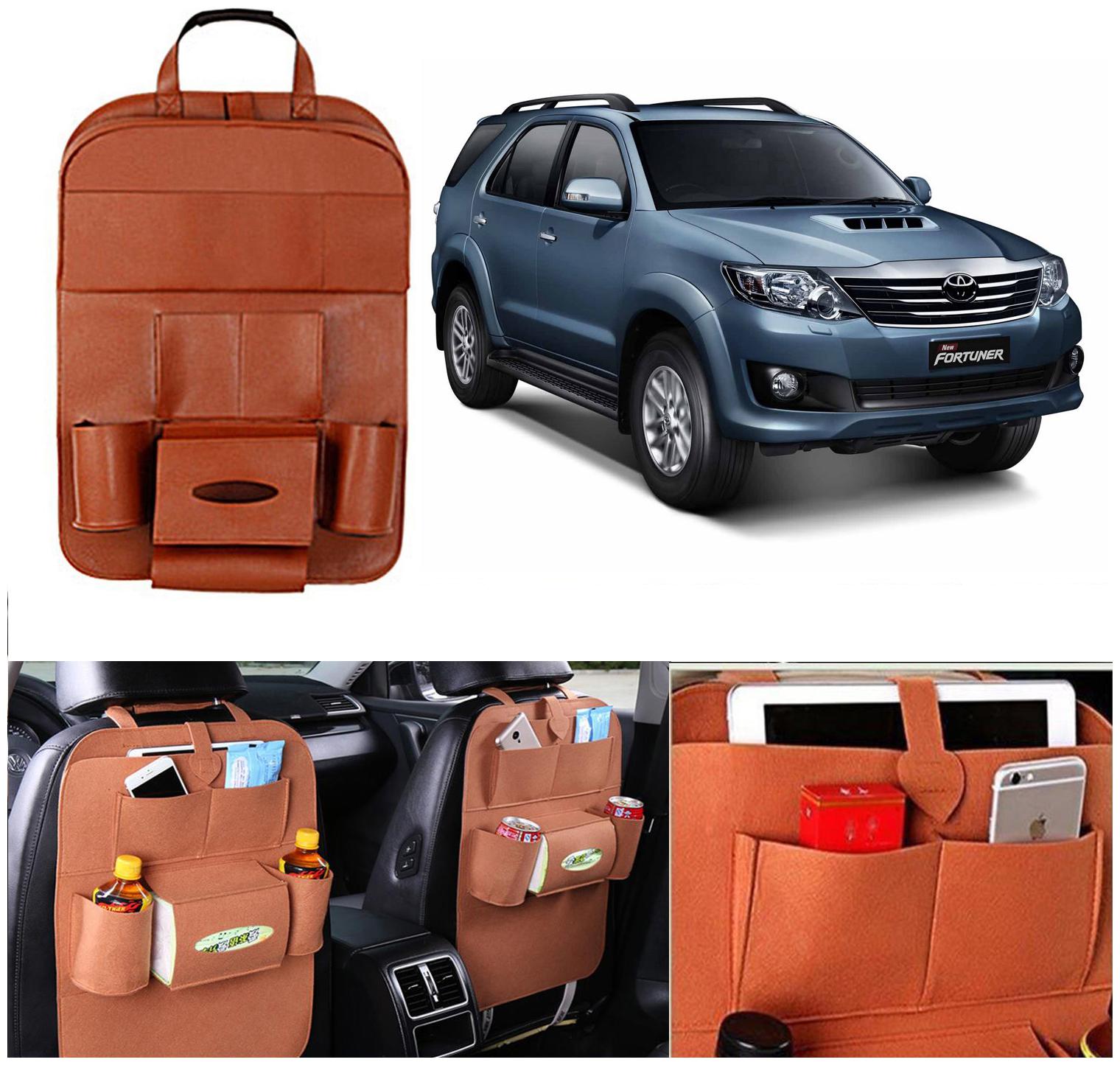 Oshotto Car Backseat Storage Organizer Phone Holder Multi-Pocket for Bottles Tissue Boxes Kids Toy Storage and Great Travel Accessory Compatible with Toyota Fortuner (Tan)
Oshotto Car Backseat Storage Organizer Phone Holder Multi-Pocket for Bottles Tissue Boxes Kids Toy Storage and Great Travel Accessory Compatible with Toyota Fortuner (Tan)