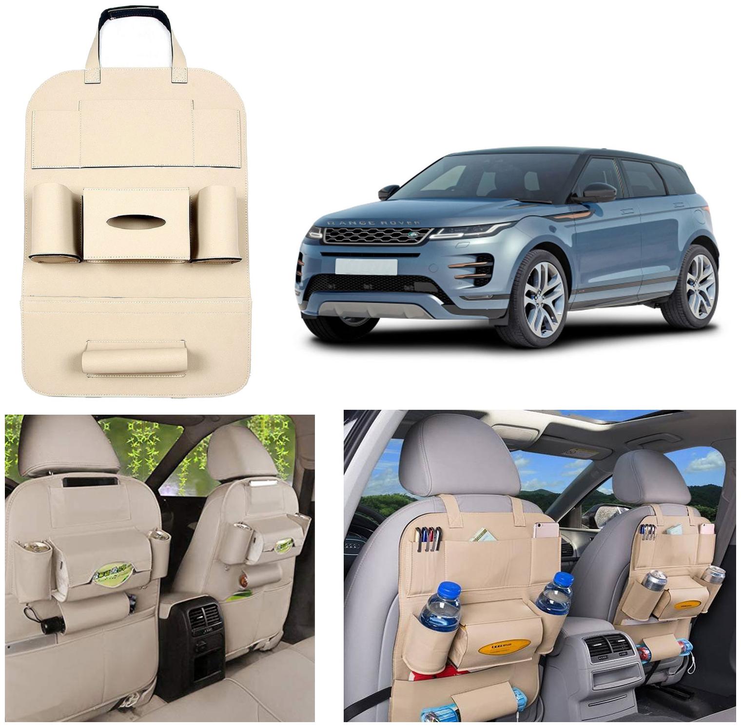 Oshotto Car Backseat Storage Organizer Phone Holder Multi-Pocket for Bottles Tissue Boxes Kids Toy Storage and Great Travel Accessory Compatible with Rangerover Evoque (Beige)
Oshotto Car Backseat Storage Organizer Phone Holder Multi-Pocket for Bottles Tissue Boxes Kids Toy Storage and Great Travel Accessory Compatible with Rangerover Evoque (Beige)