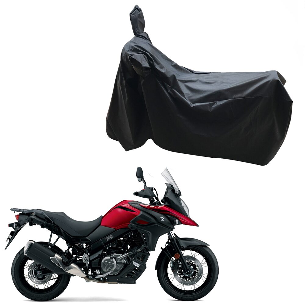 Oshotto Dust and Water Proof Double Mirror Pocket Leatherite Bike Body Cover for Suzuki V-Strom 650 XT (Black)
Oshotto Dust and Water Proof Double Mirror Pocket Leatherite Bike Body Cover for Suzuki V-Strom 650 XT (Black)