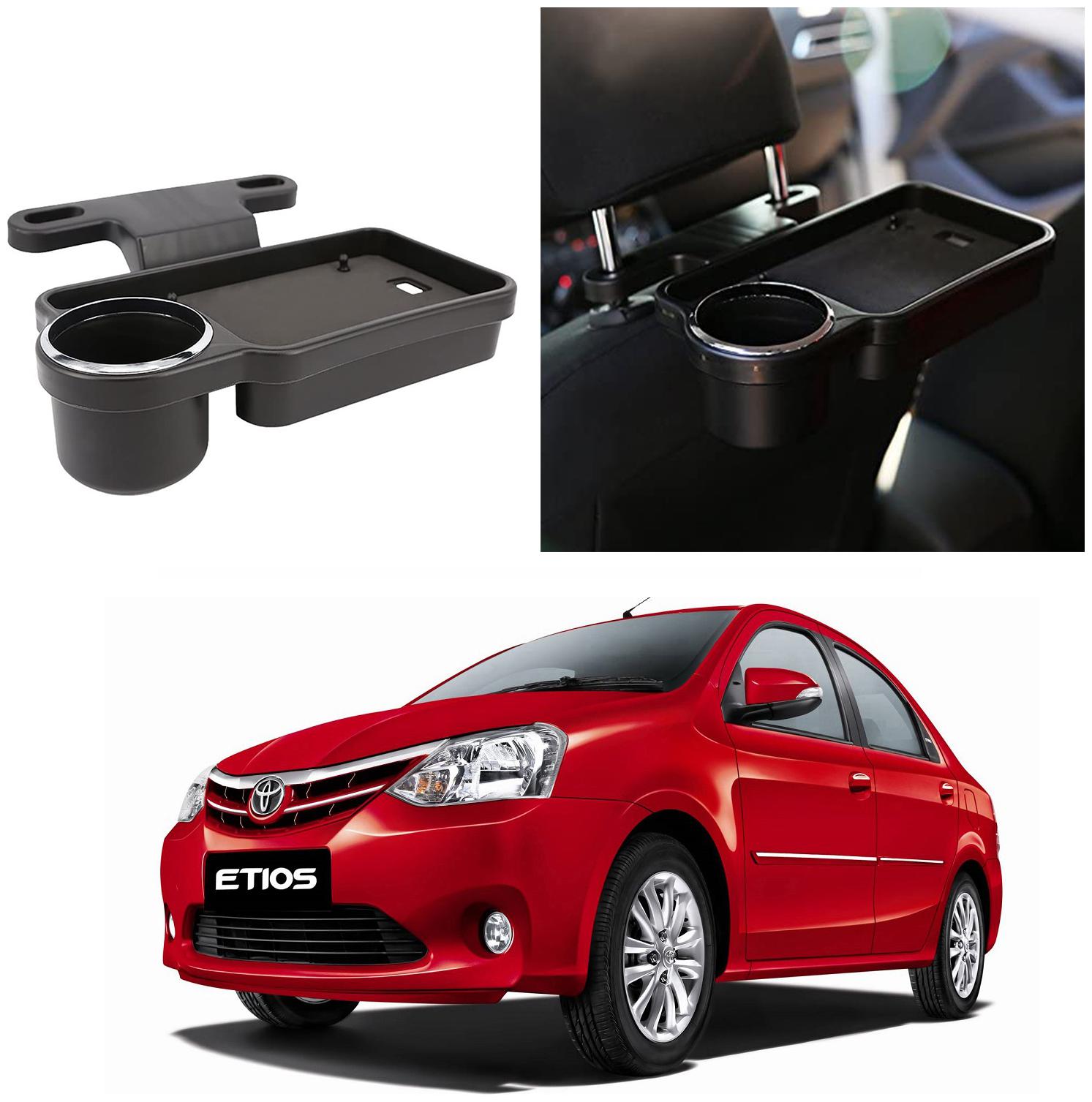 Oshotto Foldable Car Auto Headrest Rear Back Seat Table Drink Food Cup Tray Holder Compatible with Toyota Etios - Black
Oshotto Foldable Car Auto Headrest Rear Back Seat Table Drink Food Cup Tray Holder Compatible with Toyota Etios - Black