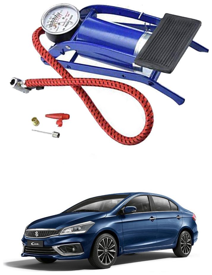 Oshotto Portable High Pressure Foot Air Pump Heavy Compressor Cylinder Compatible with Maruti Ciaz 
Oshotto Portable High Pressure Foot Air Pump Heavy Compressor Cylinder Compatible with Maruti Ciaz