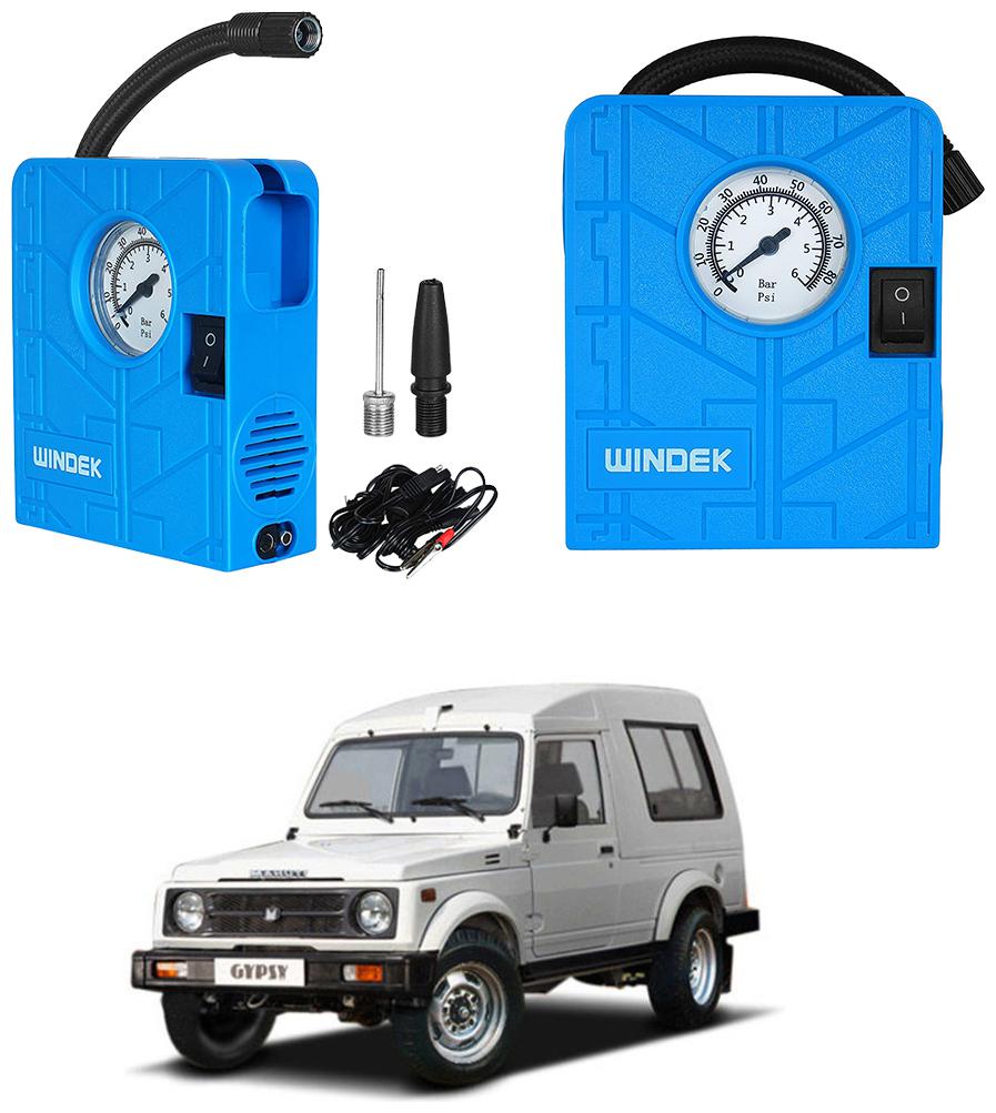 Oshotto Windek Compact Air Pump Tire Inflator Compressor 300PSI Compatible with Maruti Suzuki Gypsy (Blue)
Oshotto Windek Compact Air Pump Tire Inflator Compressor 300PSI Compatible with Maruti Suzuki Gypsy (Blue)