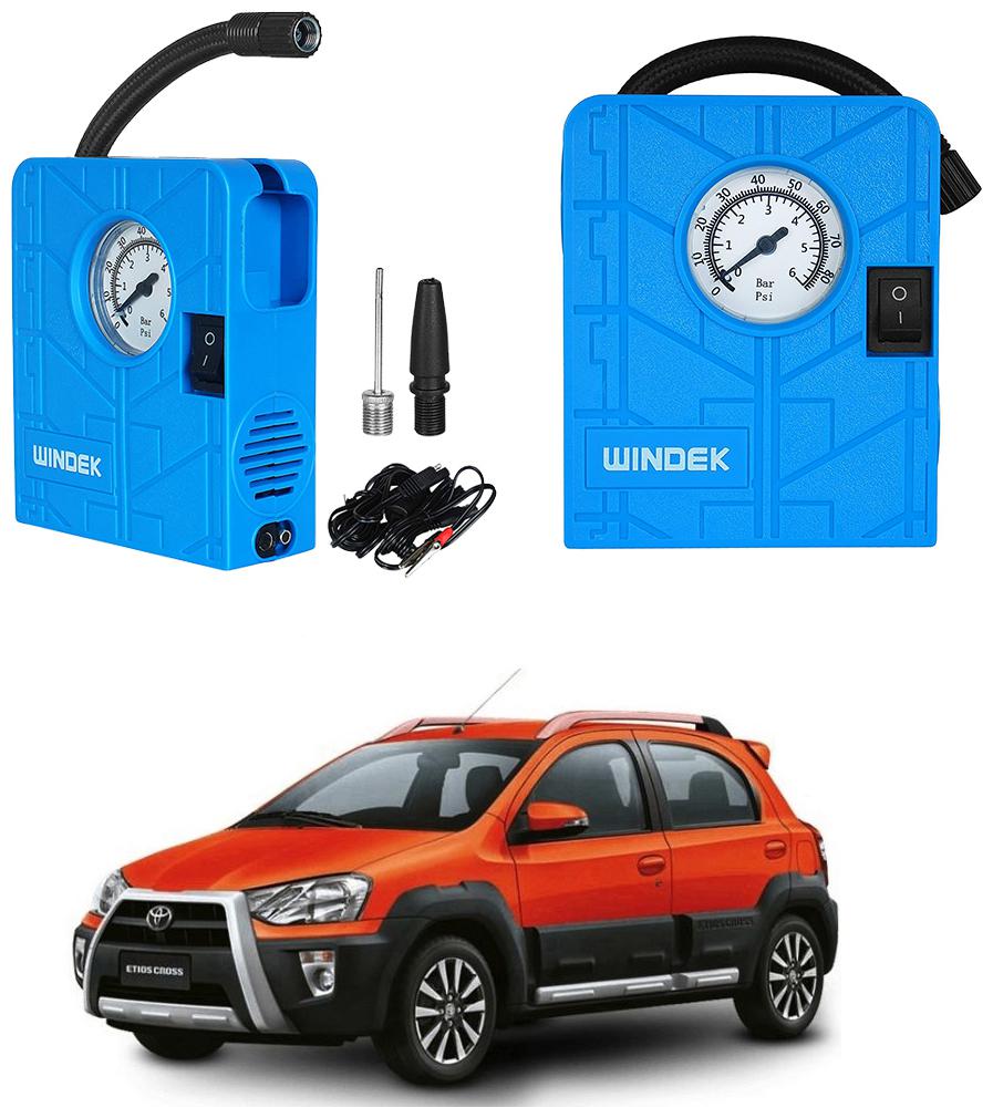 Oshotto Windek 12V Portable Tire InflatorCompressor with LED Light for Toyota Etios Cross (Blue)
Oshotto Windek 12V Portable Tire InflatorCompressor with LED Light for Toyota Etios Cross (Blue)