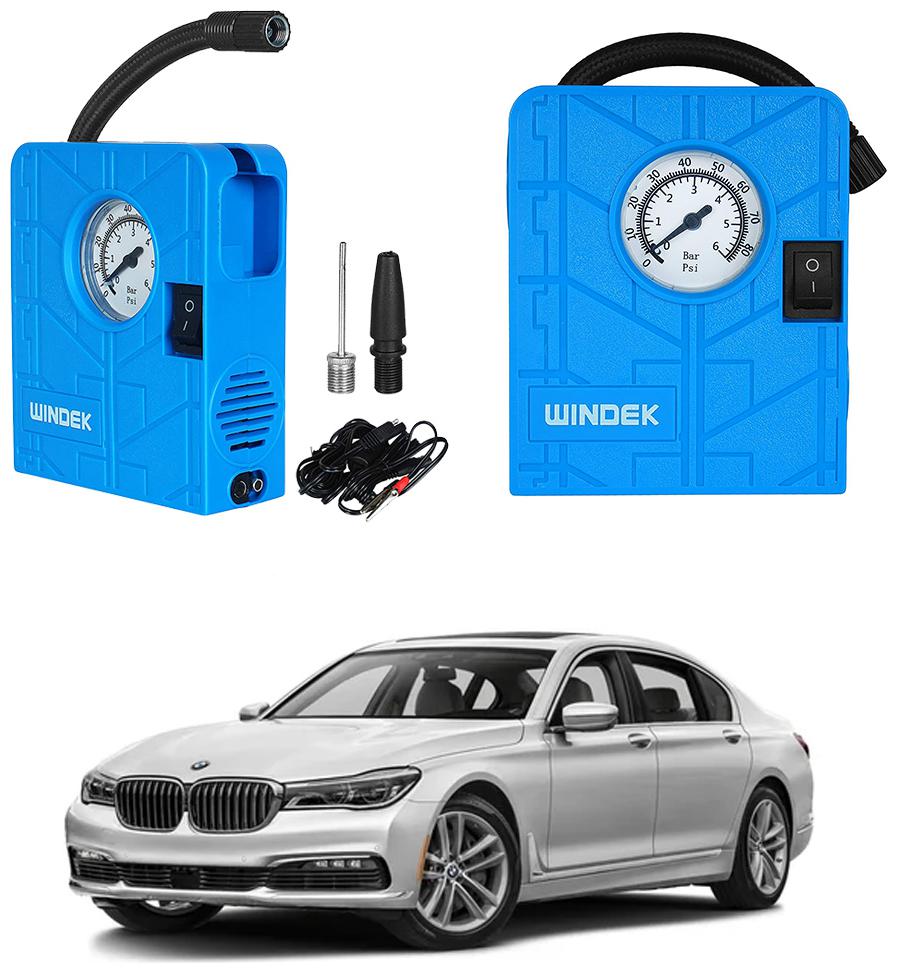 Oshotto Windek Compact Air Pump Tire Inflator Compressor 300PSI Compatible with BMW 7 Series (Blue)
Oshotto Windek Compact Air Pump Tire Inflator Compressor 300PSI Compatible with BMW 7 Series (Blue)
