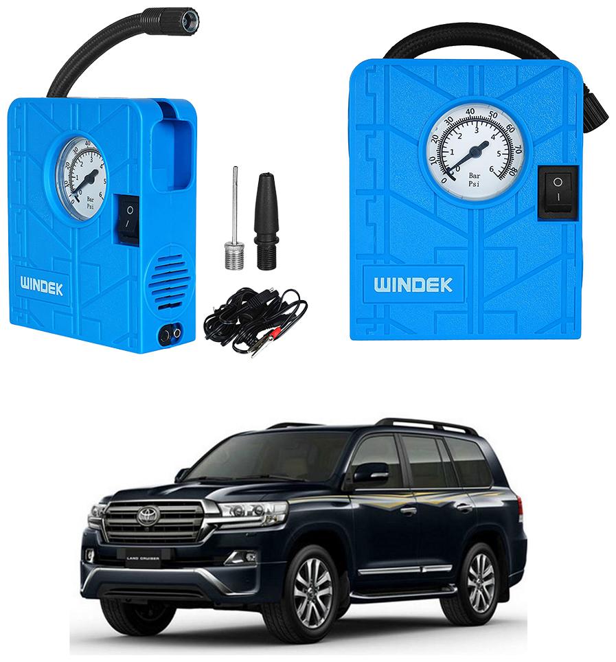 Oshotto Windek Compact Air Pump Tire Inflator Compressor 300PSI Compatible with Toyota Land cruiser 200 (Blue)
Oshotto Windek Compact Air Pump Tire Inflator Compressor 300PSI Compatible with Toyota Land cruiser 200 (Blue)