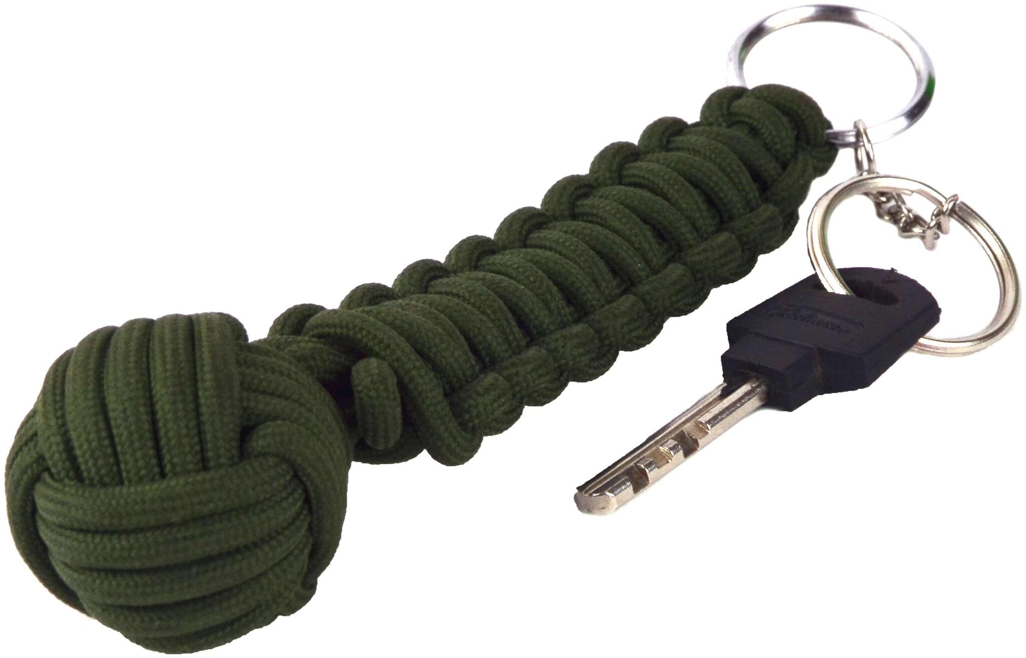 Paracord 550 Best Monkey FistCobra Self Defense keychain for Camping Hiking Outdoor Activities military green
Paracord 550 Best Monkey FistCobra Self Defense keychain for Camping Hiking Outdoor Activities military green