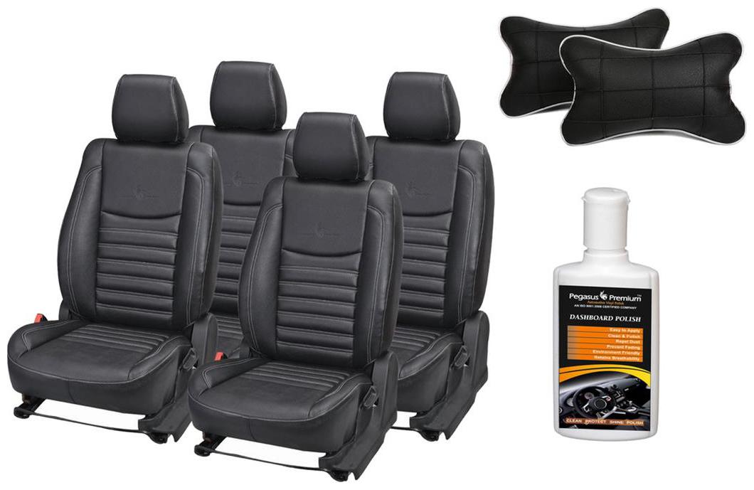 Pegasus Premium Seat Cover for Renault Duster with Neck rest and Dashboard polish
Pegasus Premium Seat Cover for Renault Duster with Neck rest and Dashboard polish