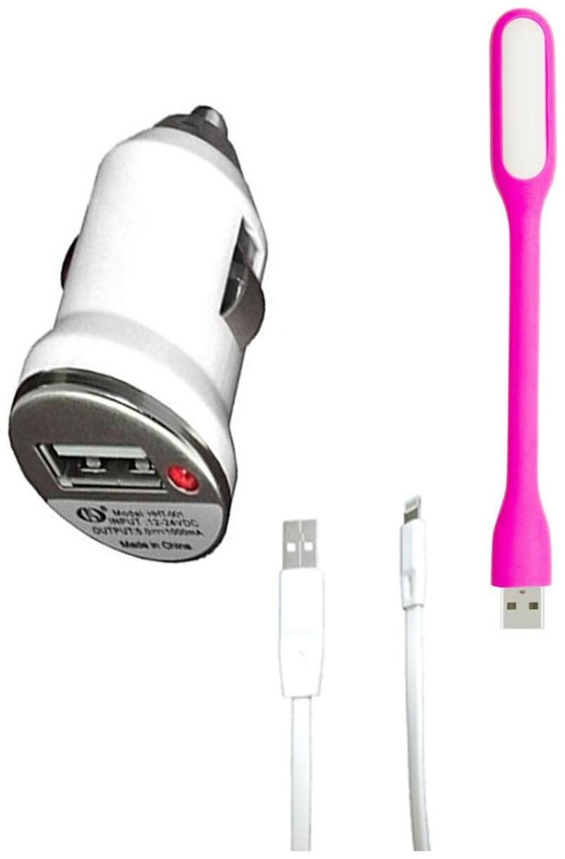 Pihu G Combo Of Dual USB Car Charger For Maruti Celerio With Portable LED Light Micro Usb Charging Cable - Combo offer
Pihu G Combo Of Dual USB Car Charger For Maruti Celerio With Portable LED Light Micro Usb Charging Cable - Combo offer