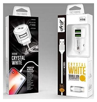 PRUSTY S 4 6AMP Dual USB Port Fast Charging AUTO ID Car Charger with Android Cable
PRUSTY S 4 6AMP Dual USB Port Fast Charging AUTO ID Car Charger with Android Cable