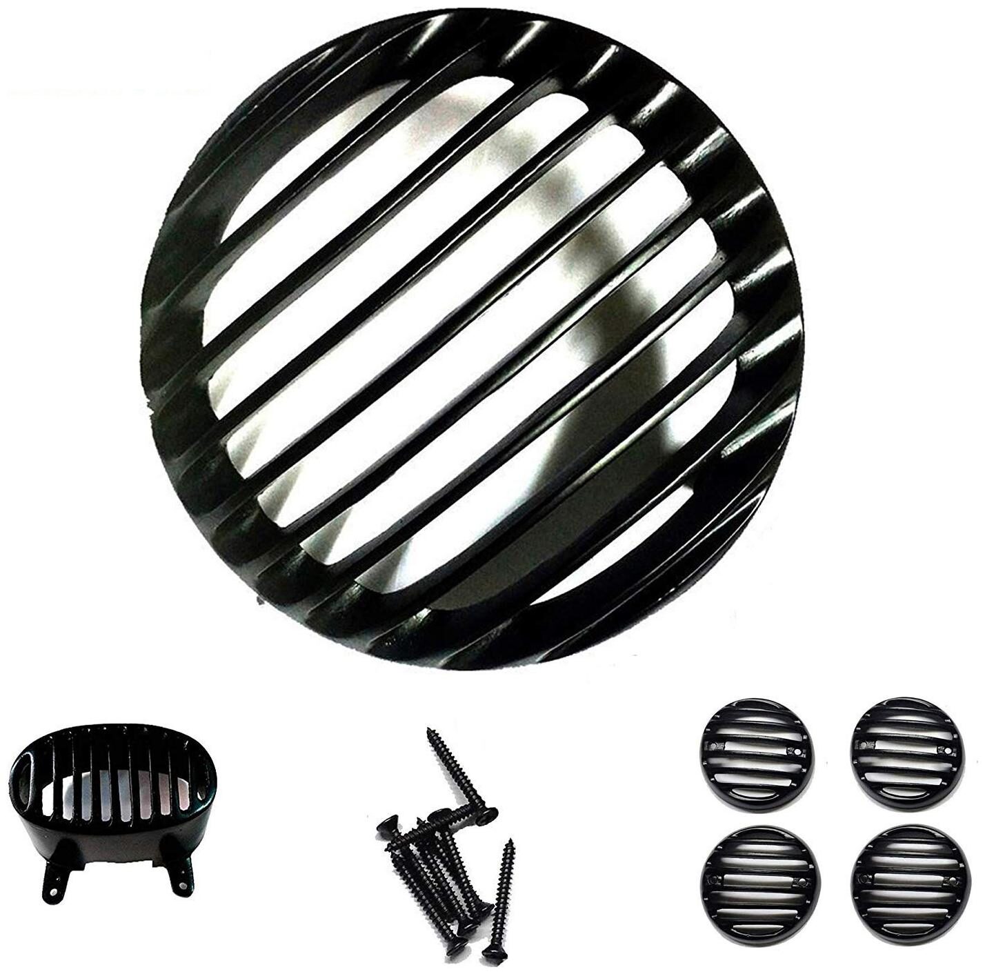 Ramanta Complete Grill Set Bike Headlight Grill (Black)
Ramanta Complete Grill Set Bike Headlight Grill (Black)