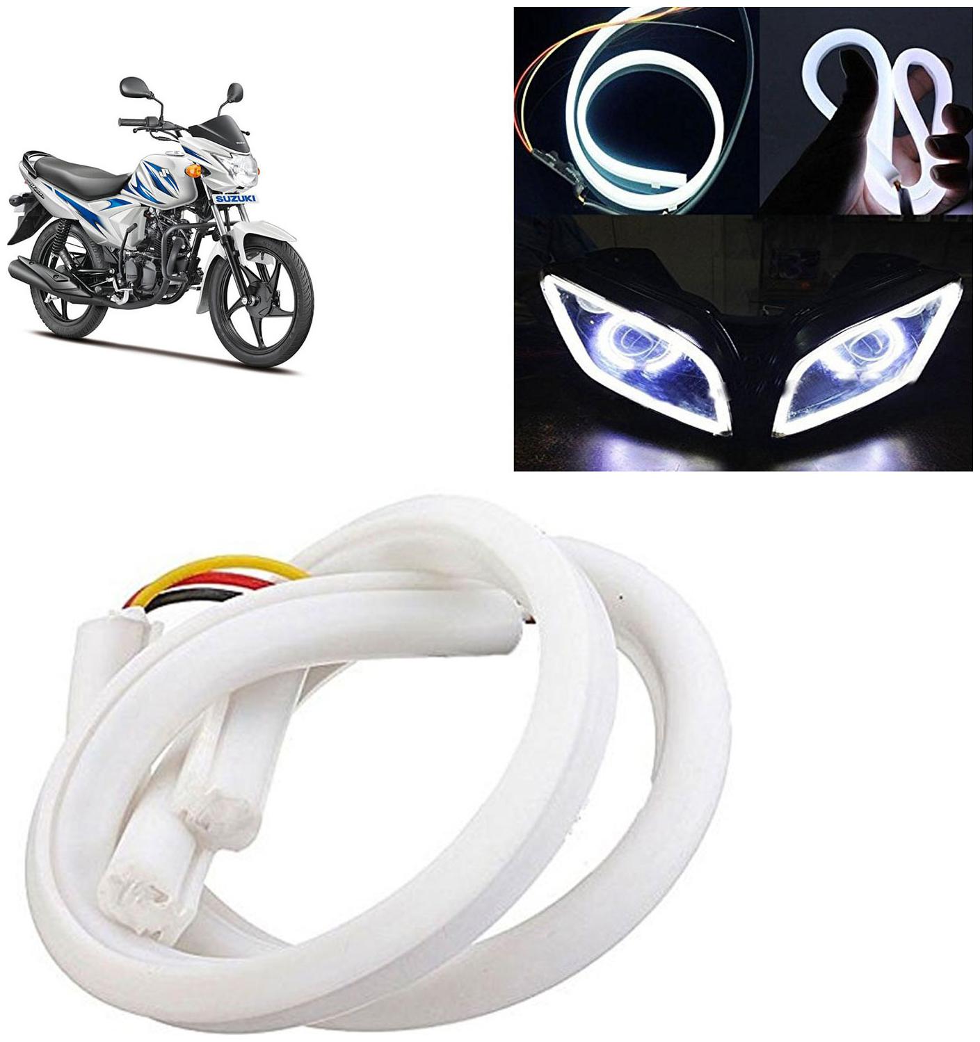 Ramanta Flexible 30Cm Bike Headlight Neon White Led Drl Tube Light for Bike 1 pc Professional Installation Required
Ramanta Flexible 30Cm Bike Headlight Neon White Led Drl Tube Light for Bike 1 pc Professional Installation Required
