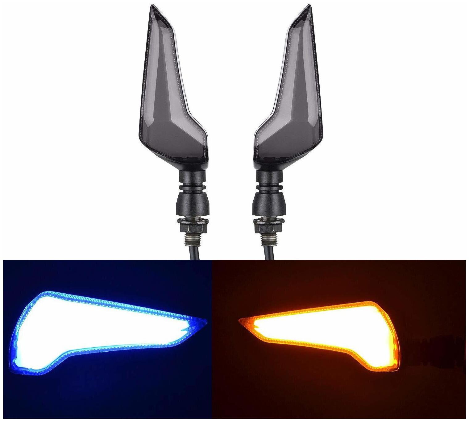Ramanta Front Rear LED Indicator Light for Universal For Bike Universal For Bike (Blue Yellow)
Ramanta Front Rear LED Indicator Light for Universal For Bike Universal For Bike (Blue Yellow)