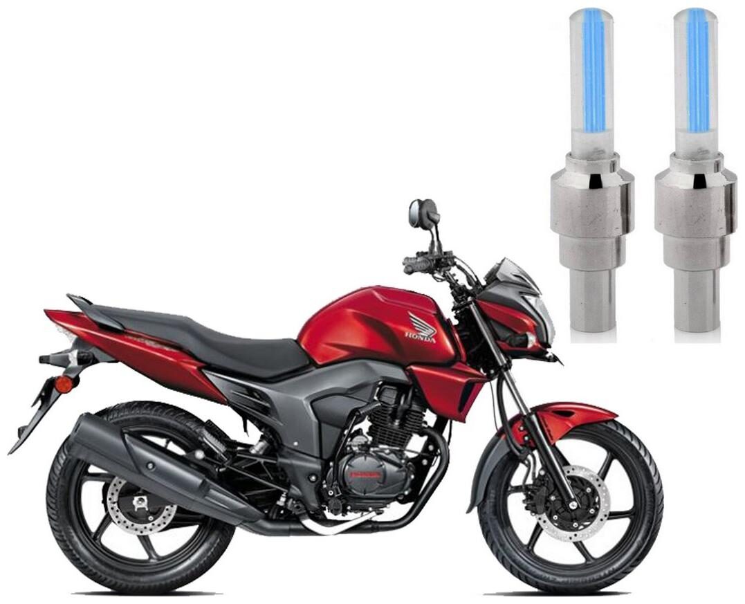 Riderscart Blue Bike Tyre LED Light Wth Motion Sensor Tyre Light Blue Fancy Light Tail Light Plastic for Honda Trigger Bike
Riderscart Blue Bike Tyre LED Light Wth Motion Sensor Tyre Light Blue Fancy Light Tail Light Plastic for Honda Trigger Bike